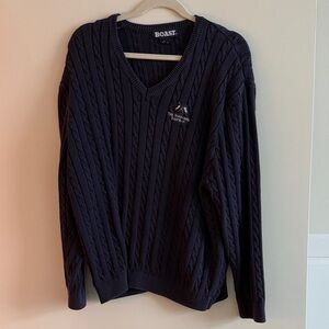 Men's Martha’s Vineyard boathouse Edgartown Navy knit Sweater